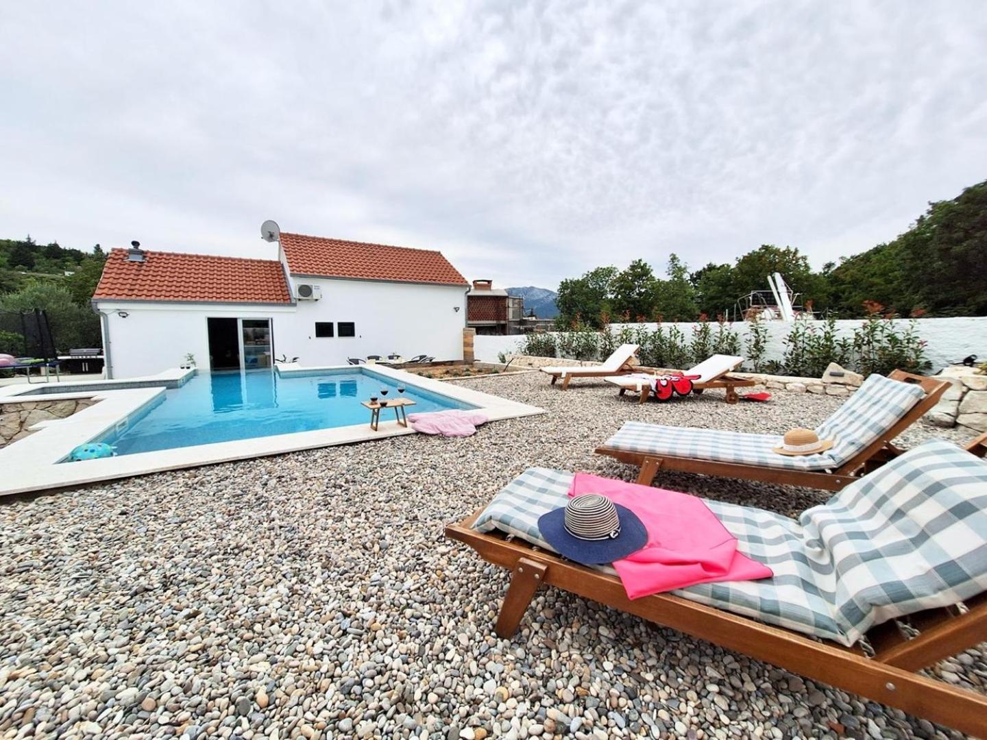 Vacation House Lavanda New! Heated Pool Zadvarje Экстерьер фото